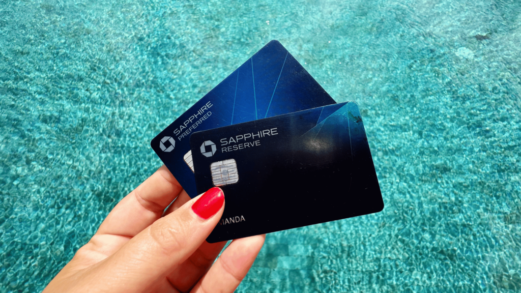 Chase Sapphire Reserve and Sapphire Preferred 